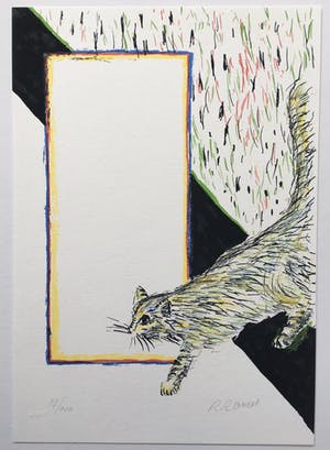 Roger Raveel - zeefdruk ‘Felix Vulgaris’ - 2010 - oplage 100 kopen? Bied vanaf 575!