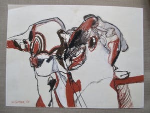 Willem Gorter - Pastel/Gemengde techniek kopen? Bied vanaf 35!