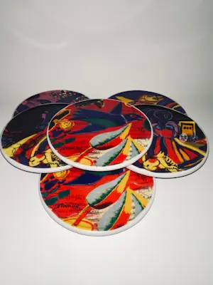 Corneille - zes onderzetters kopen? Bied vanaf 35!