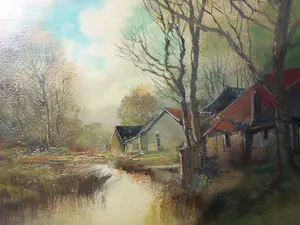 Lambertus de Jong - Huizen aan de kreek. kopen? Bied vanaf 65!