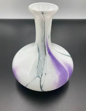 Hans Jurgen Richartz - Handgeblazen opaline vaas door Hans-Jürgen Richarz, Germany kopen? Bied vanaf 120!