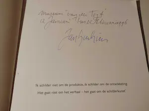 Jan Sierhuis - 1 gesigneerde catalogi 1996 + Jan sierhuis werk uit de jaren '60 kopen? Bied vanaf 1!