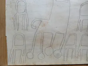 Klaas Gubbels - schetsontwerpen theateraffiche kopen? Bied vanaf 50!