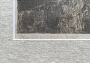 Jan Sirks - Ets - Vrouwenregt Delft kopen? Bied vanaf 45!