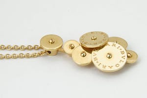 2067 - origineel Bulgari / Bvlgari 18kt geel-gouden "Cicladi" halssieraad - TOP! kopen? Bied vanaf 1130!