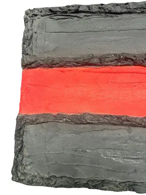 Onbekend - Zwart met rode banen kopen? Bied vanaf 20!