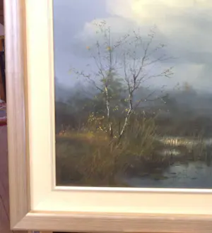 Joop Smits - Mystiek landschap met rivier kopen? Bied vanaf 50!