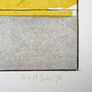 Niet of onleesbaar gesigneerd - steendruk - Strand – 7/10 – naar Jawlensky - 21003 kopen? Bied vanaf 1!