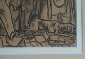 Jan Toorop - Ingelijste isografie , Dorst naar rechtvaardigheid / De werkstaking , 1899 kopen? Bied vanaf 1!