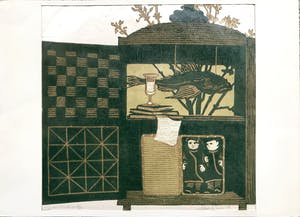 Frans de Haas - Oosters Lentekastje - Kleine oplage, Handgesigneerd -1969 kopen? Bied vanaf 60!