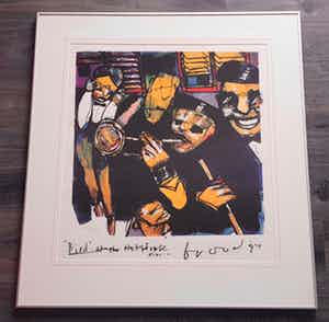 Herman Brood - Bird at the hot house verkocht voor € 450!