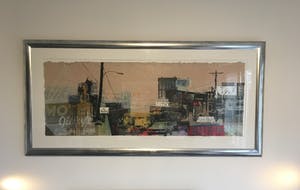 George Heidweiller - Skyline Blauw kopen? Bied vanaf 275!