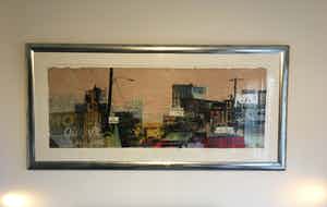 George Heidweiller - Skyline Blauw verkocht voor € 275!