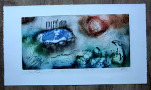 Ad Arma - Ets/aquatint: ''Drifters II" - 1997 kopen? Bied vanaf 59!