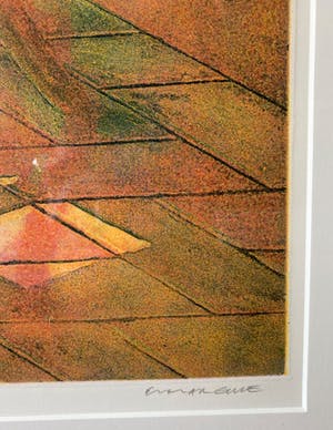 Elmar Gille - Ets, Epiloog - La Partenza Ingelijst (Groot) kopen? Bied vanaf 130!