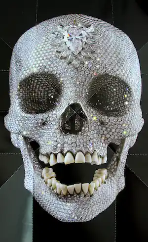 Damien Hirst - boek: For the love of God - 2007 vendu pour 30€ !