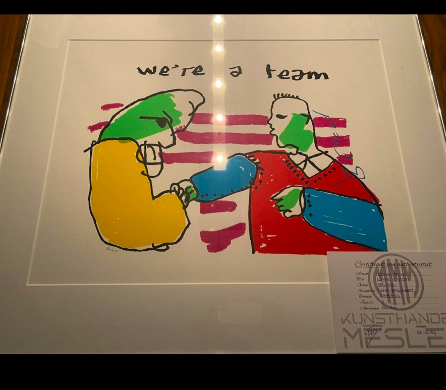 Herman Brood - We are a team kopen? Bied vanaf 299!