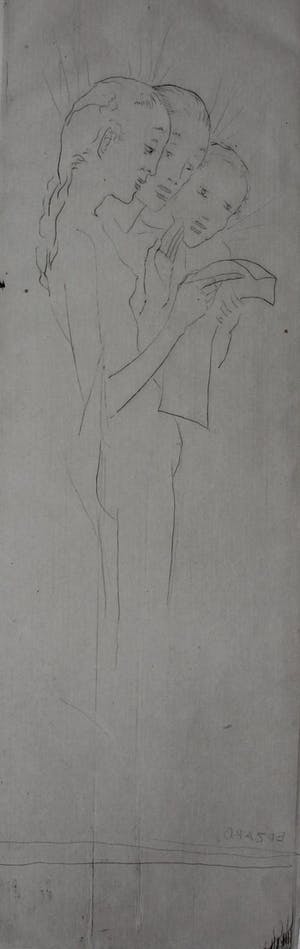 Dietz Edzard - Ets: 3 naakte dames kopen? Bied vanaf 45!