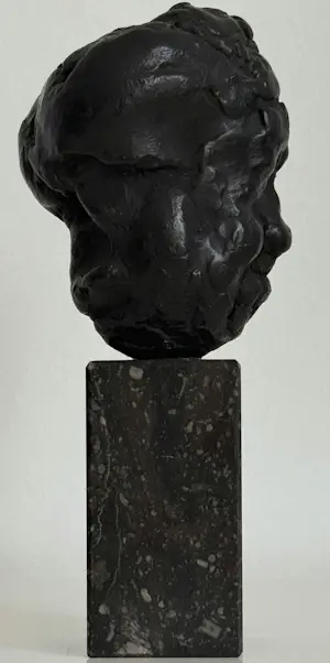 Pieter d' Hont - Bronzen sculptuur | 'Michel Simon' | 1967 kopen? Bied vanaf 750!