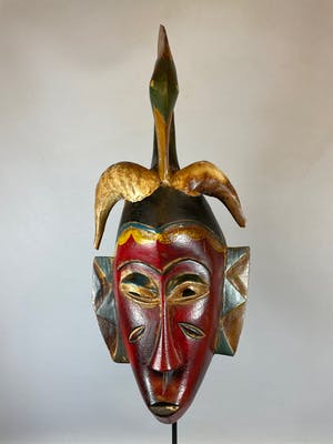 Guro - Old impressive African Guro mask- Congo kopen? Bied vanaf 35!