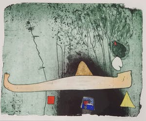 Michel van Overbeeke - Forest Mountain - Ingelijst kopen? Bied vanaf 85!