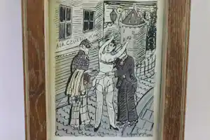 Edgard Tytgat - (1889-1957) , Houtsnede , 1944 , Handgesigneerd verkauft für € 120!