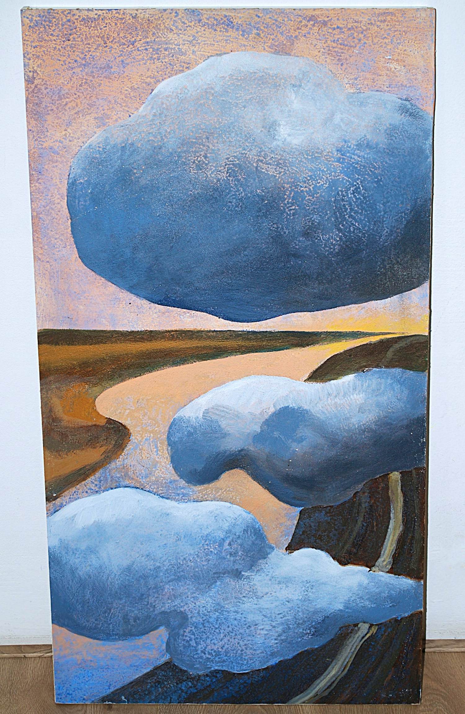 Fred Hemmes - Up in the air - acrylschilderij 2008 kopen? Bied vanaf 150!