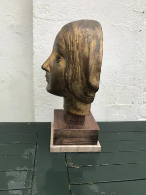 Elmar Dietz - gesigneerde houten sculptuur van Elmar Dietz kopen? Bied vanaf 300!