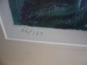 Marjan Jaspers - Zeefdruk, Klaprozen-Ingelijst kopen? Bied vanaf 50!