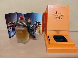 Bruno Bruni - Bronzen sculptuur FIORA op parfumfles voor LES BEAUX ARTS kopen? Bied vanaf 50!