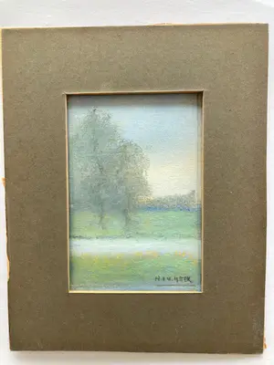 Maarten van der Meer - landschap met bomen kopen? Bied vanaf 35!