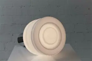 Glashütte Limburg - 2x Glashütte Limburg lamp - design Herbert Proft kopen? Bied vanaf 420!