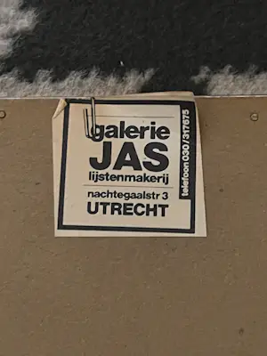 Ans Wortel - Lithografie "Sprekend met 'n dubbele mond......" Unica, handgesigneerd kopen? Bied vanaf 85!