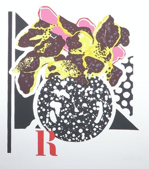 Marte Roling - Zeefdruk, Rapundel & primakov B - Ingelijst kopen? Bied vanaf 50!