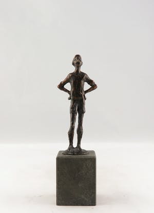 Carel Kneulman - Brons, Het Lieverdje kopen? Bied vanaf 120!