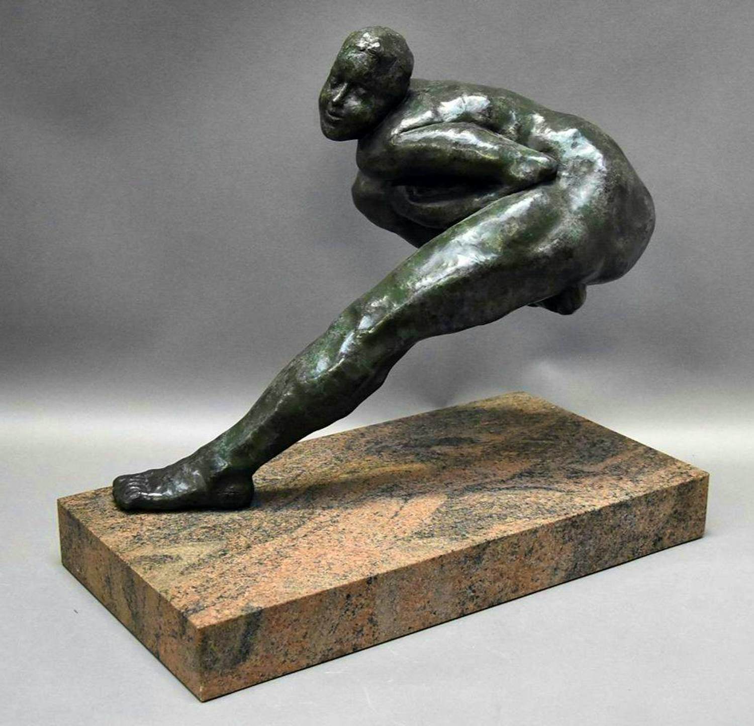 Joris August Verdonkschot - Bronzen sculptuur: Move II - 2005 kopen? Bied vanaf 2250!
