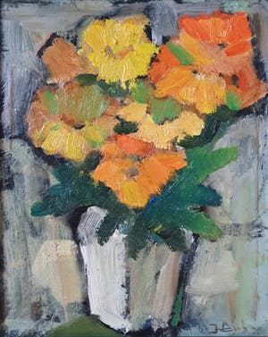 Buy Joop Birker - Stilleven met bloemen? Bid from 145!