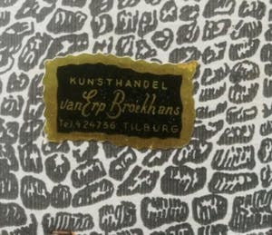 Niet of onleesbaar gesigneerd - Klassiek stadstafereel (in stijl: Hollandse school) kopen? Bied vanaf 10!