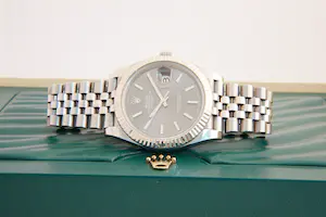 130- Originele Rolex 126334 -Oyster Perpetual Datejust II 41 extra schakel ZGAN! kopen? Bied vanaf 7200!