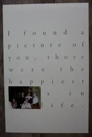 Jan Henderikse - Paarse map met foto's: I found a picture of you, those were the happiest days.. kopen? Bied vanaf 695!
