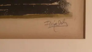 Johnny Friedländer - Radierung, abstrakte Komposition kopen? Bied vanaf 90!