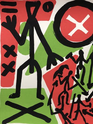 A.R. Penck - so viel Anfang war nie kopen? Bied vanaf 800!
