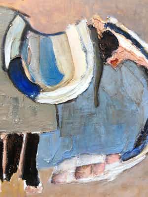 Niet of onleesbaar gesigneerd - Compositie verkocht voor € 1!