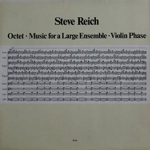 Steve Reich - Octet/Music for a Large Ensemble/Violin Phase kopen? Bied vanaf 25!