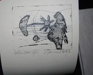 Ma Hui - 1x boekwerk met 10 litho's, oplage 20 & 1x boekwerk Dancing in 3D kopen? Bied vanaf 45!