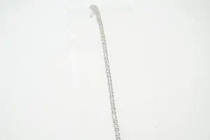 38- Chique 14 karaats wit-gouden dames tennis armband kopen? Bied vanaf 320!