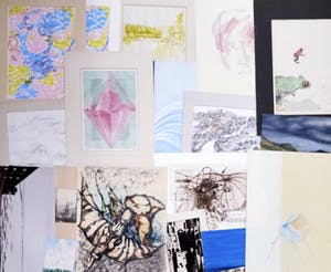 Dik Walraven - en vele andere! - Groot lot met 35 werken op papier kopen? Bied vanaf 50!