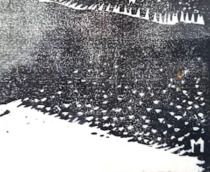Buy Johannes Mulders - Drie lino/houtsneden in expressieve stijl? Bid from 45!