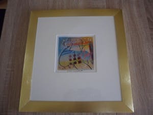 Frank Lengvenius - Zeefdruk. Titel, "Live I". kopen? Bied vanaf 35!