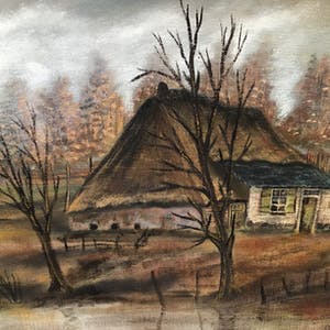 Niet of onleesbaar gesigneerd - Brabants gehucht. kopen? Bied vanaf 1!